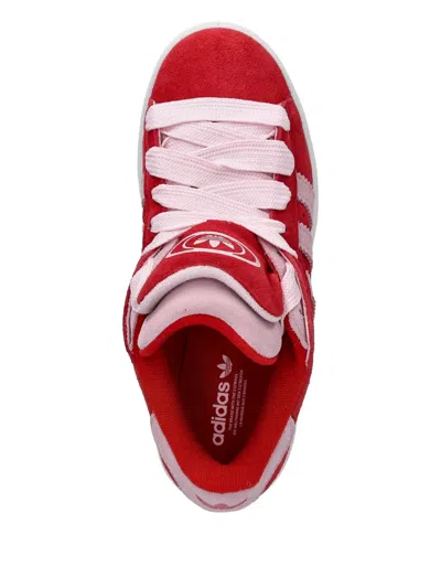 Adidas Originals Campus 00s Suede 3-stripes Sneakers In Red
