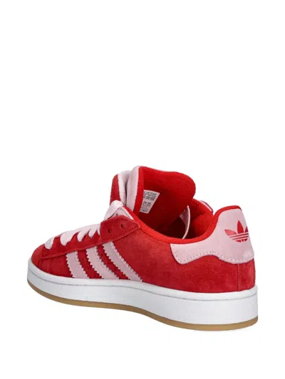 Adidas Originals Campus 00s Suede 3-stripes Sneakers In Red