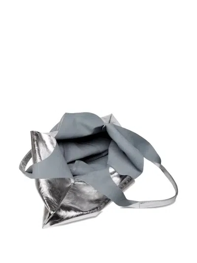 Dienèe La Ep Metallic Leather Tote Bag
