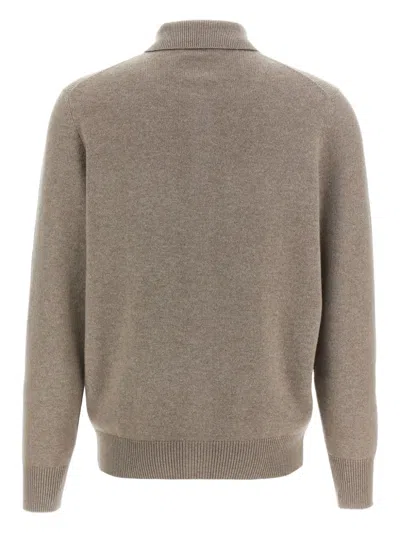 Brunello Cucinelli Cashmere Collared Design Cardigan