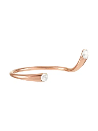 Pre-owned Calvin Klein Vintage Crystal-embellished Bracelet