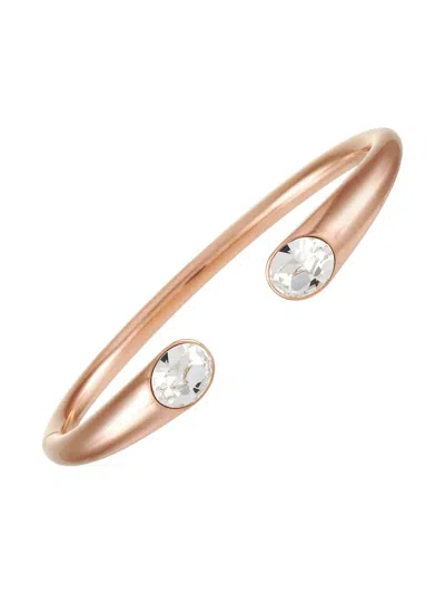 Pre-owned Calvin Klein Vintage Crystal-embellished Bracelet