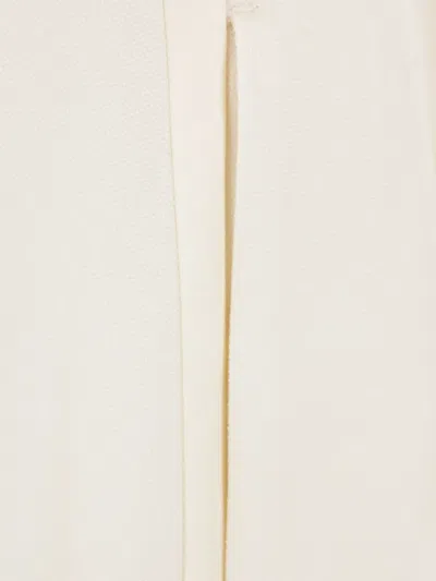 Max Mara Belted Trousers In Neutral