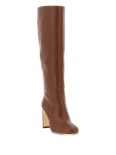 Stuart Weitzman 85mm Babette Tubo Nappa Leather Knee-high Boots