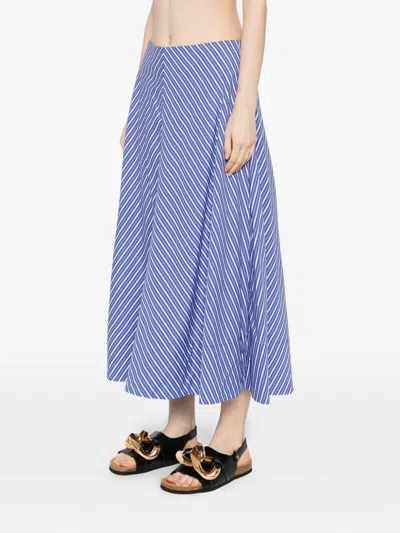 Brandon Maxwell Knox Low-slung Skirt