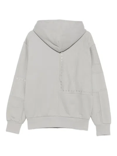 Evisu Zip-up Hoodie In Gray
