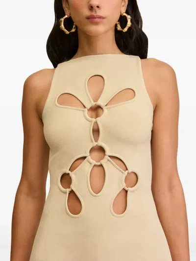 Cult Gaia Franco Cut-out Sleeveless Mini Dress