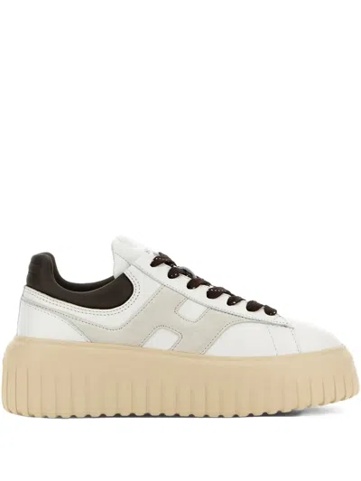 Hogan Leather Platform Sneakers