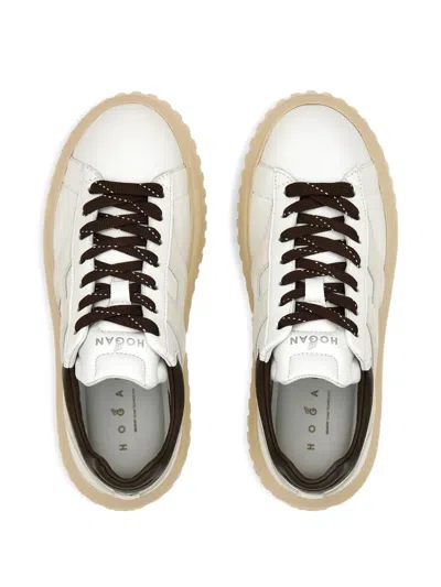 Hogan Leather Platform Sneakers