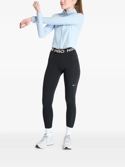 Nike Zip-front Long-sleeve Jacket In Blue