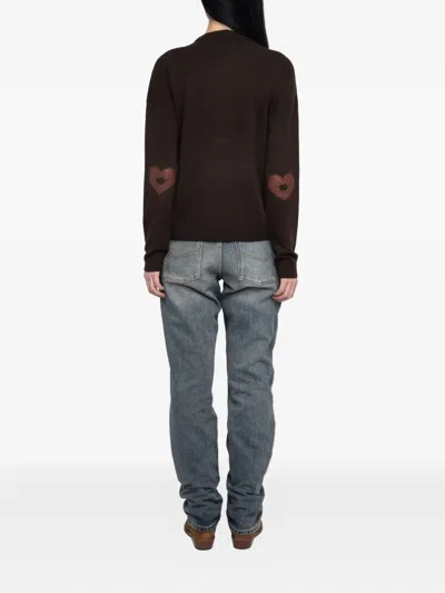 Zadig & Voltaire Cici Heart-patch Sweater