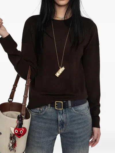 Zadig & Voltaire Cici Heart-patch Sweater