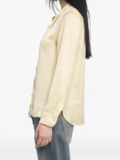 Zadig & Voltaire Tulba Satin Shirt In Neutral