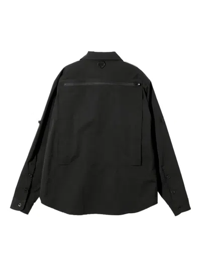 South2 West8 Multi-pocket Shirt In Black