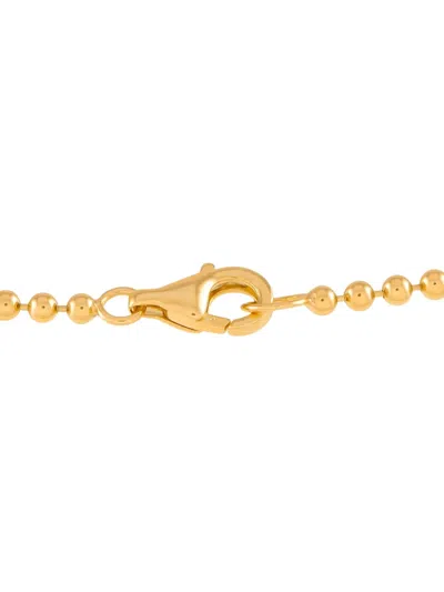 Pre-owned Lb Exclusive 18k Yellow Gold Station Diamond Necklace