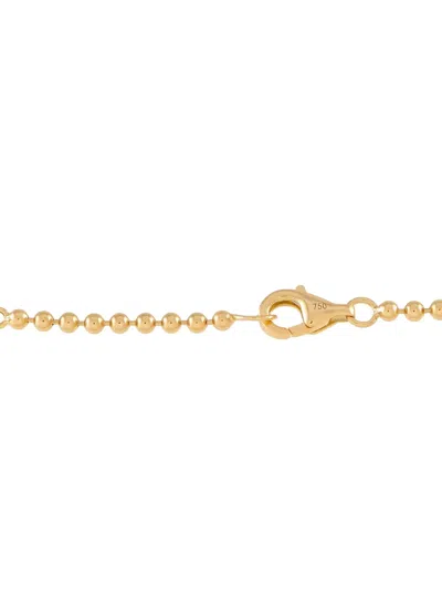 Pre-owned Lb Exclusive 18k Yellow Gold Station Diamond Necklace