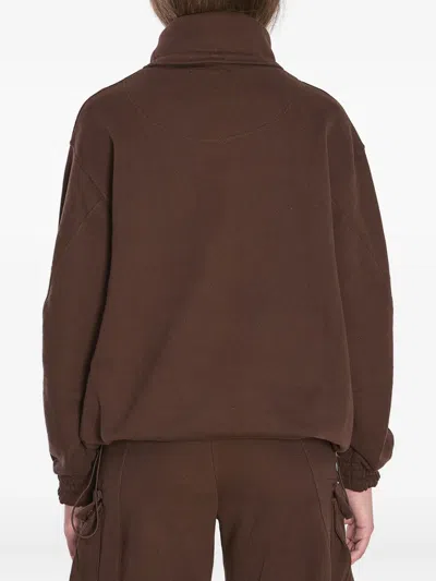 Attico Oversized Blouson With High Collar