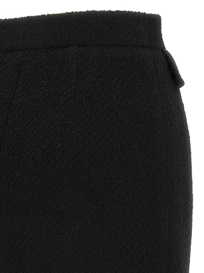 Chloé Bouclé Pocket Midi Skirt