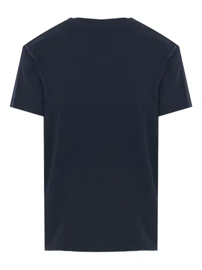 James Perse Cotton T-shirt In Blue