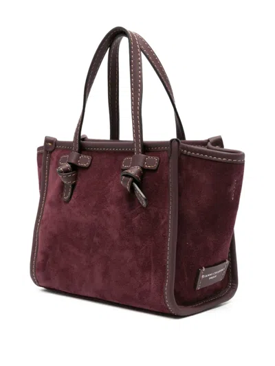 Gianni Chiarini Miss Marcella Knotted-detail Suede Tote Bag