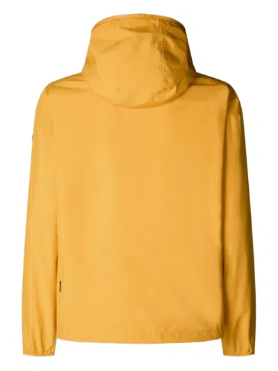 Save The Duck Zayn Hooded Zip-up Jacket In Yellow