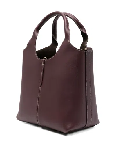 Tod's Small Shopping Leather Tote Bag