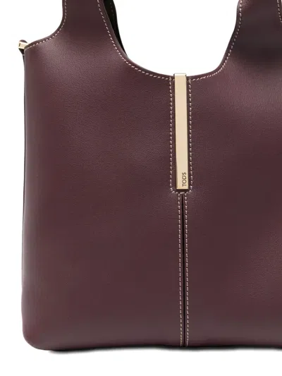 Tod's Small Shopping Leather Tote Bag