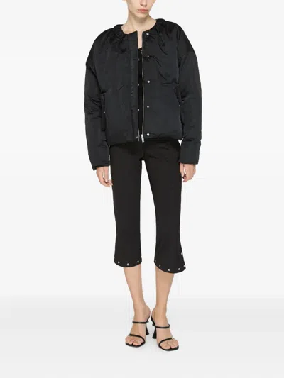 Paris Georgia Elevated Padded Jacket In Black