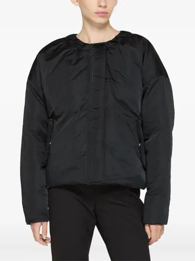 Paris Georgia Elevated Padded Jacket In Black