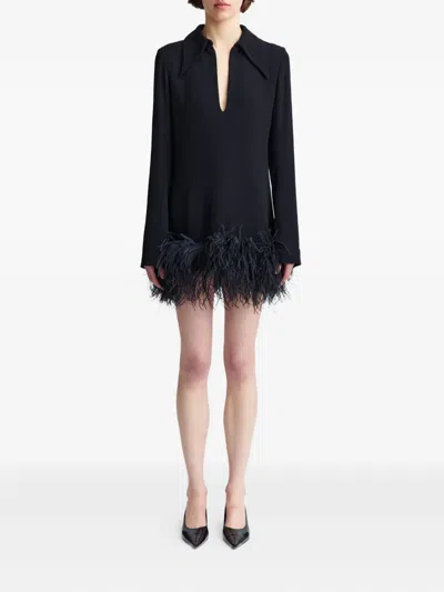 16arlington Michele Mini Dress In Black