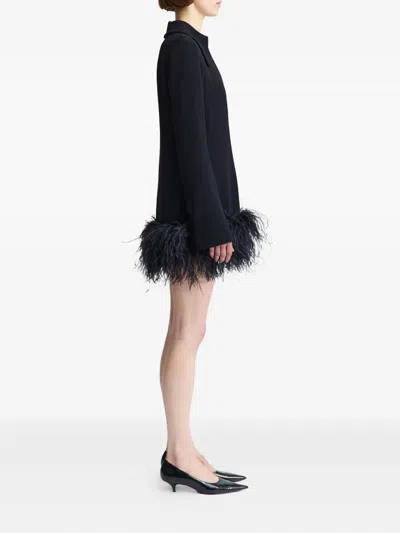 16arlington Michele Mini Dress In Black