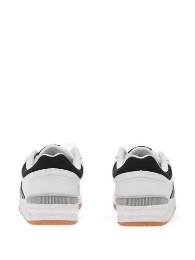 Converse Leather Cl98 Ox Low Top Sneakers With Contrasting Details In Multi