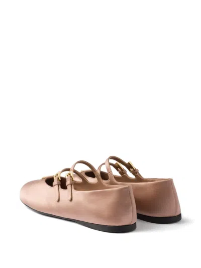 Prada Satin Ballet Flats