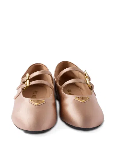 Prada Satin Ballet Flats