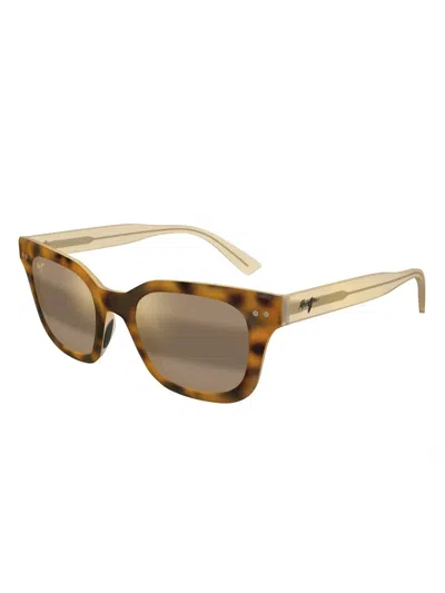 Maui Jim Tortoiseshell Square Sunglasses