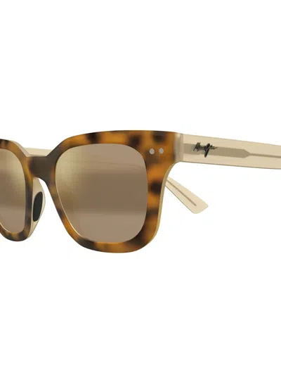 Maui Jim Tortoiseshell Square Sunglasses