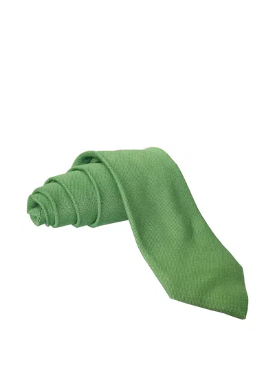 Pal Zileri Silk Tie In Green