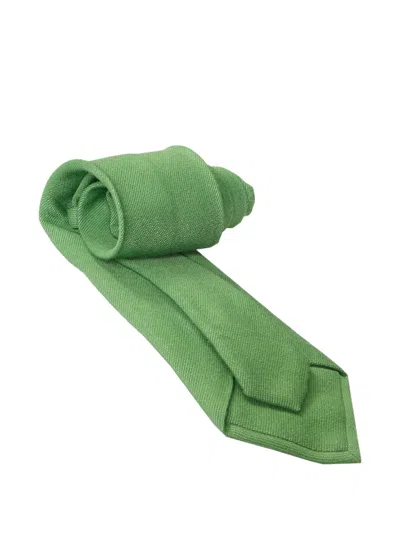 Pal Zileri Silk Tie In Green