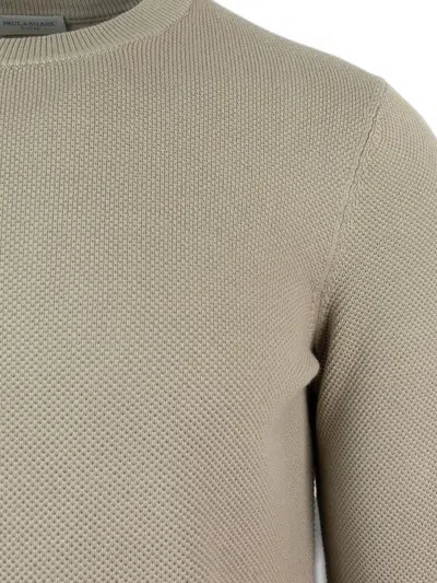 Paul & Shark Beige Riviera Sweater In Brown