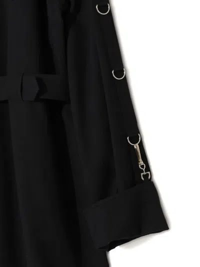Undercover D-ring Belted Shirt In Black