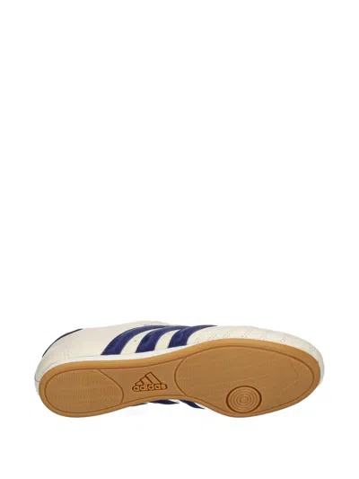 Adidas Originals Taekwondo Leather Low-top Sneakers In Neutral