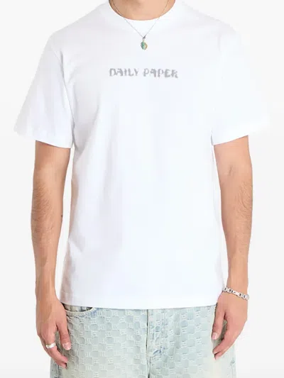 Daily Paper Shield Focus T-shirt In White