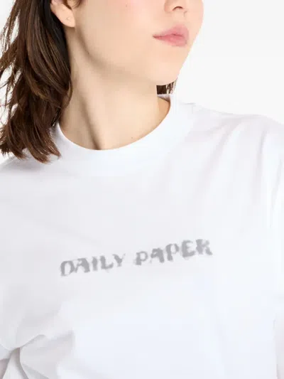 Daily Paper Shield Focus T-shirt In White