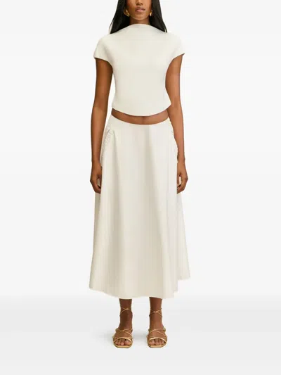 Cult Gaia Ely A-line Midi Skirt