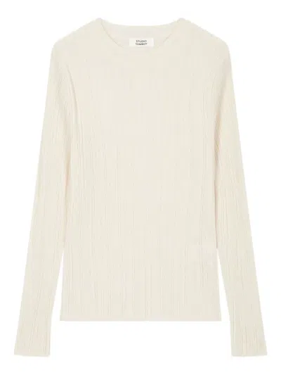Studio Tomboy Ribbed-knit T-shirt