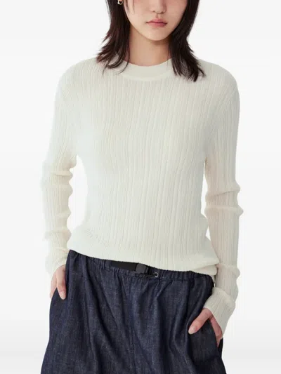 Studio Tomboy Ribbed-knit T-shirt