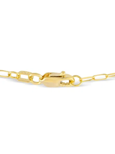 Pre-owned Lb Exclusive 14kt Yellow Gold Diamond Necklace