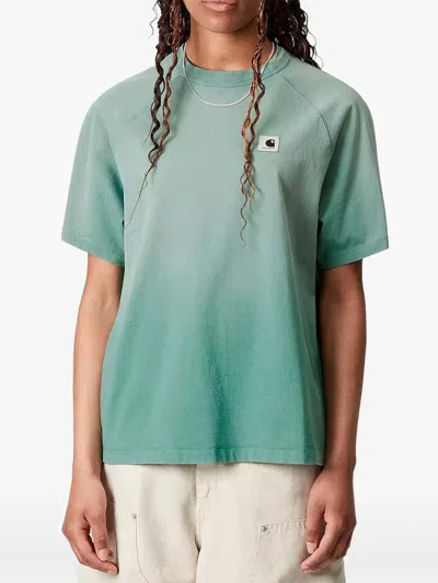 Carhartt Hudson Raglan-sleeve T-shirt In Green