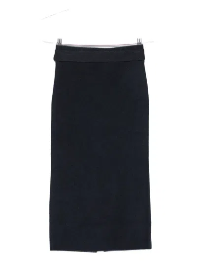 Emporio Armani Wool Midi Skirt