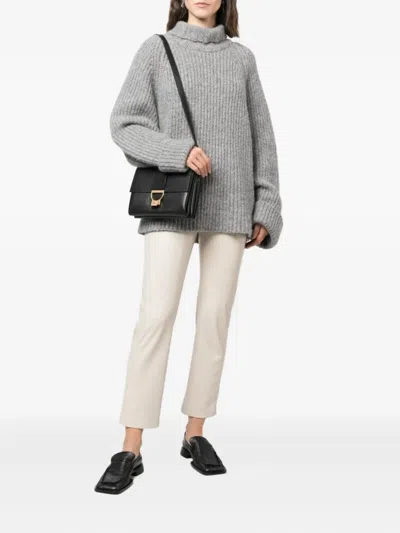 Coccinelle Arlettis Leather Flap Cross Body Bag